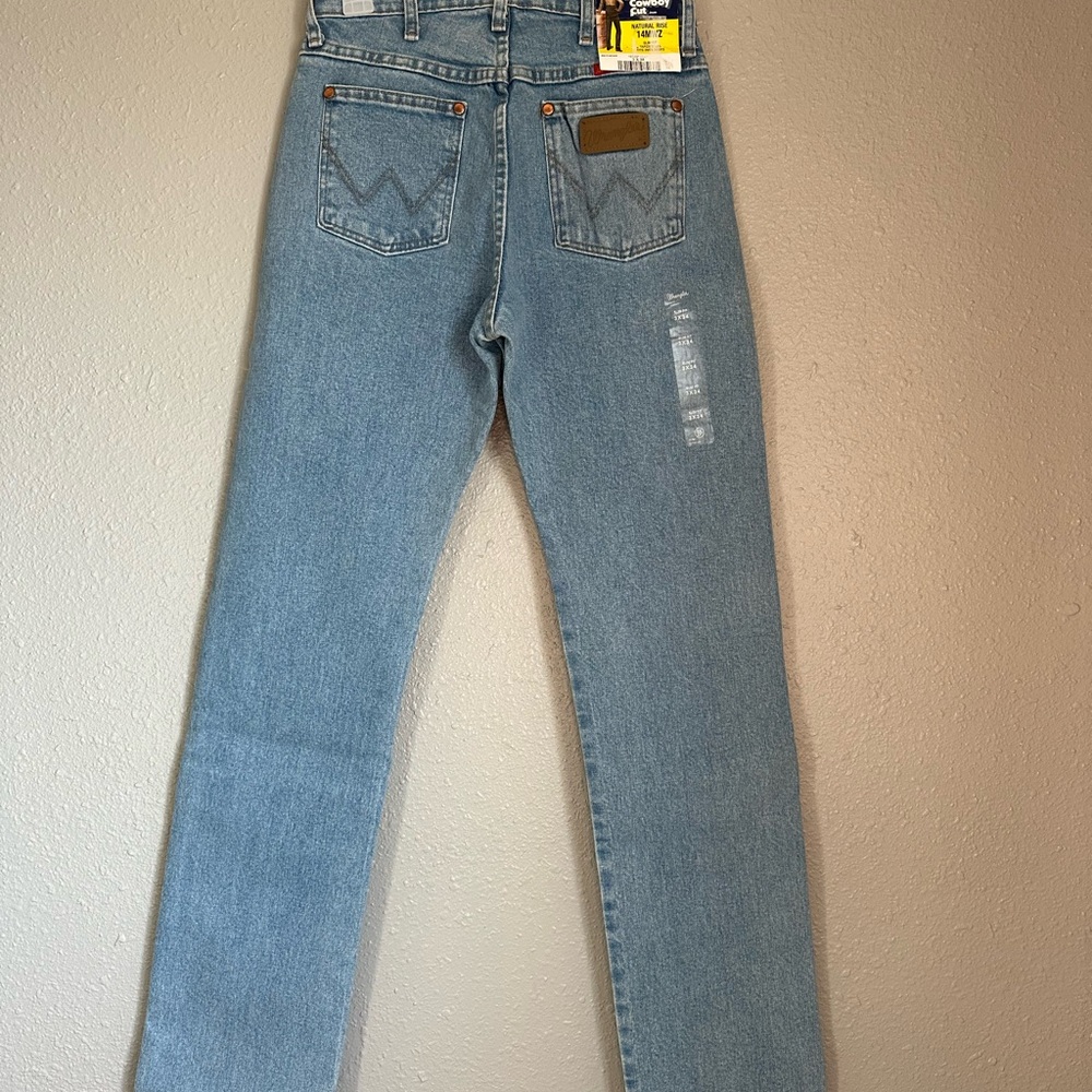 Vintage Wrangler Women's Boot Cut Jeans - Light Blue